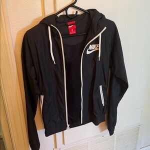 Nike Black Hooded Jacket